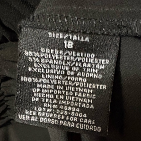 Black Midi Dress - Picture 10 of 10